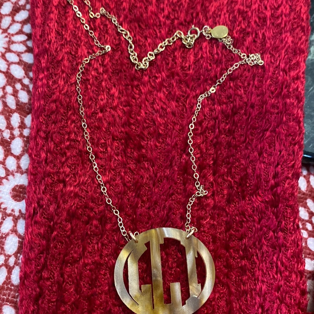 Vintage Moon and Lola necklace